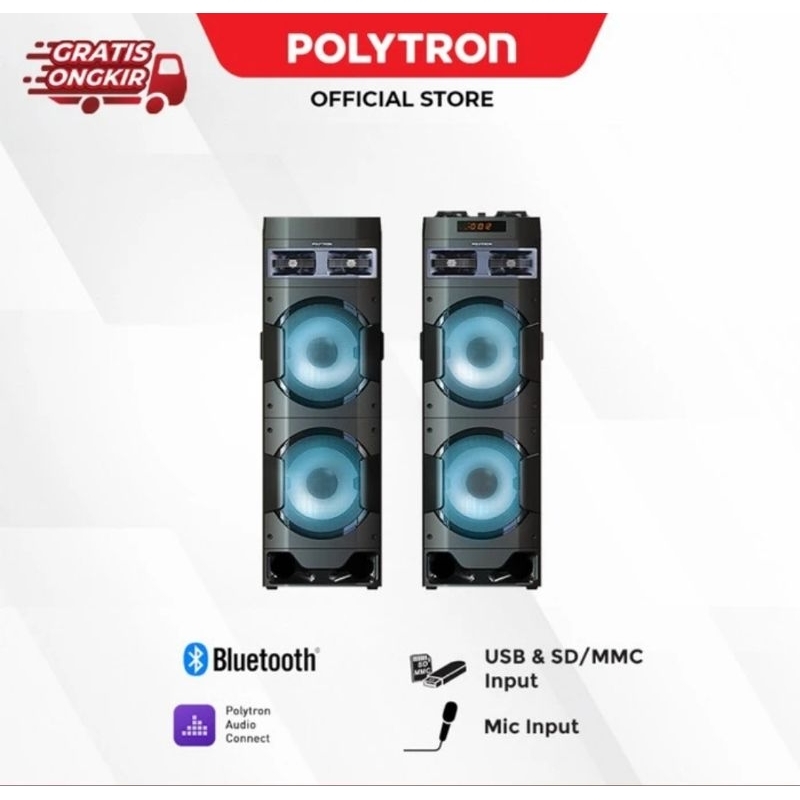 POLYTRON SPEAKER AKTIF PAS10DF22