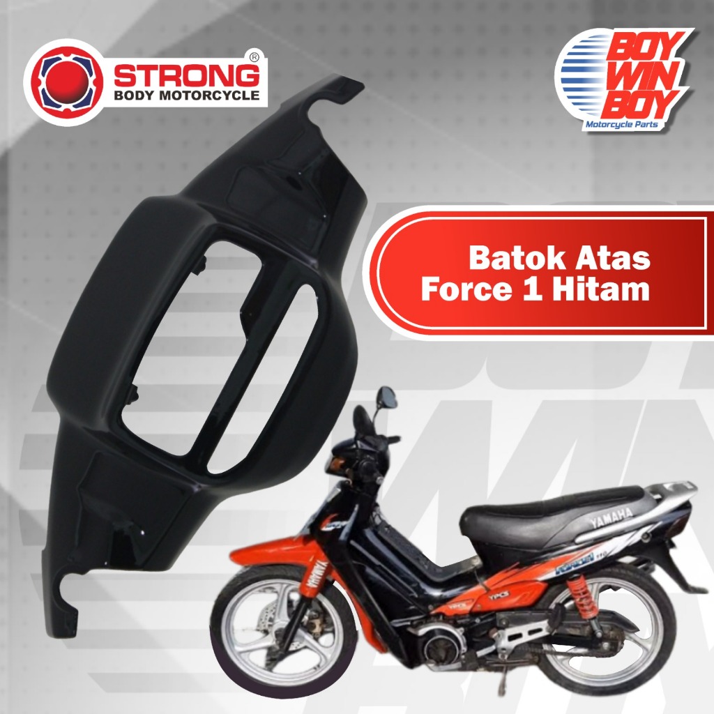 Batok Atas Force 1 Hitam Merk Strong