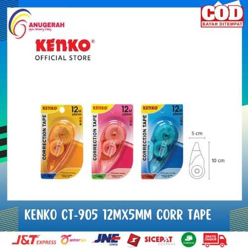 

KENKO CT-905 12MX5MM CORR TAPE (PCS)