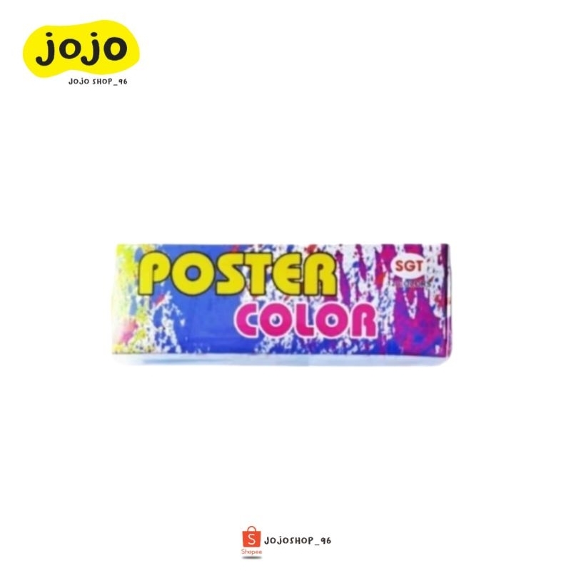 

Poster Color Cat Poster SGT Ukuran 30ml Set 12 Warna (12pcs)