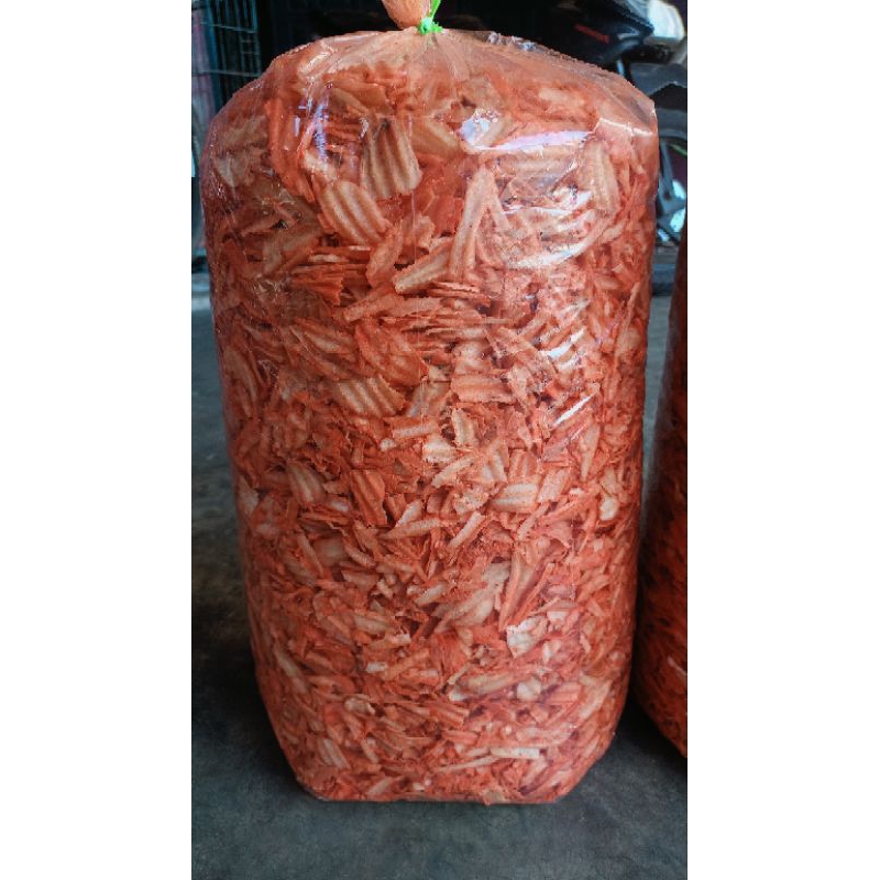 

Remukan kripik/criping singkong balado 1ball 7kg