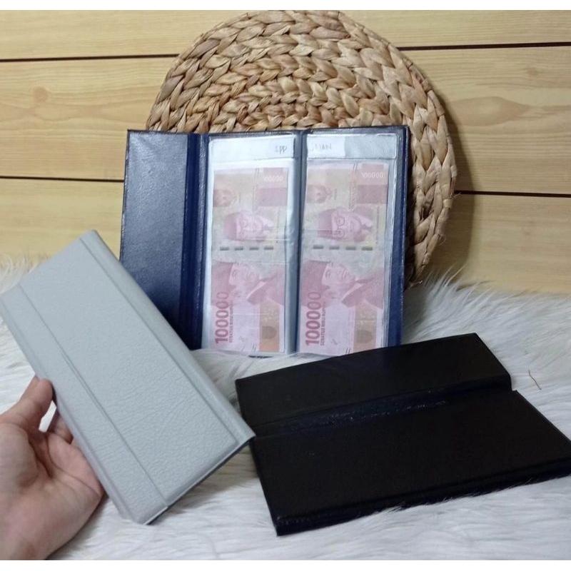 Dompet disiplin polos mini 32 slot uang / dompet wallet disiplin pintar pengatur uang