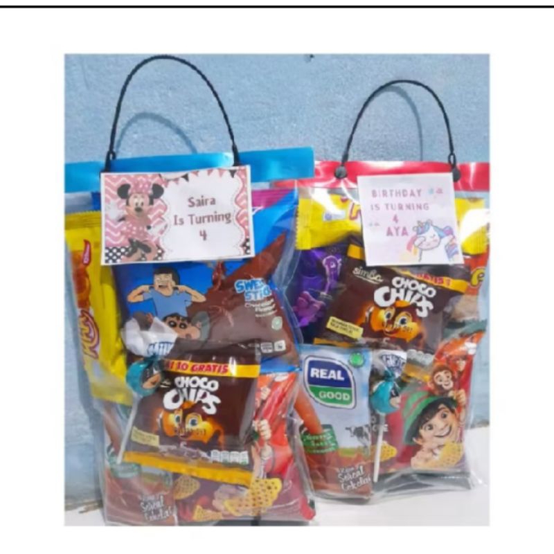 

hampers ulangtahun anak praktis simple enak