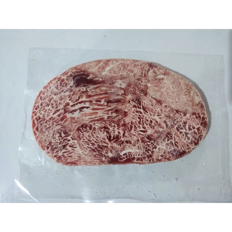 

sirloin wagyu meltique 1kg / striploin meltique / wagyu meltique steak