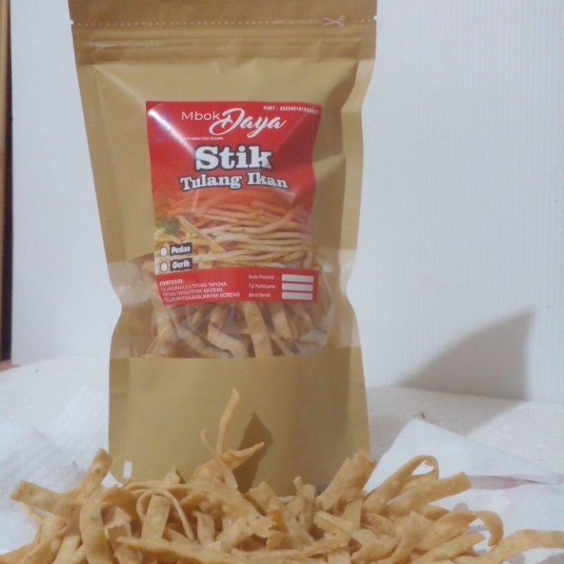 

Mbokdaya Stik Tulang ikan