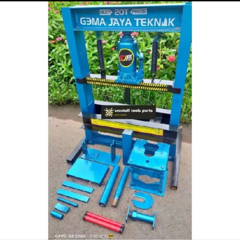 Alat press MULTIFUNGSI MURAH pres,press pelek motor press segitiga press AS roda depan