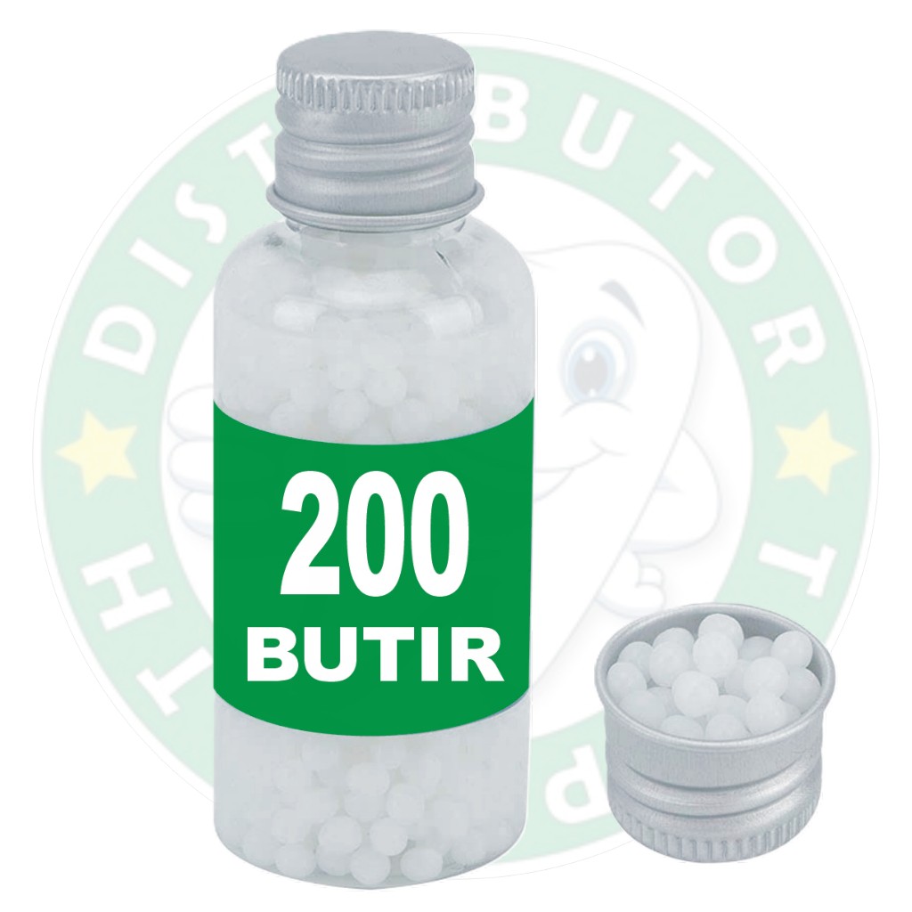 200 Butir Temptooth kemasan plastik untuk Gigi Berlubang, Ompong, Gingsul, Patah dan Penambal gigi