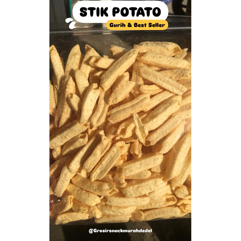 

STIK POTATO | STIK KENTANG| 160gr | GROSIRSNACKMURAH