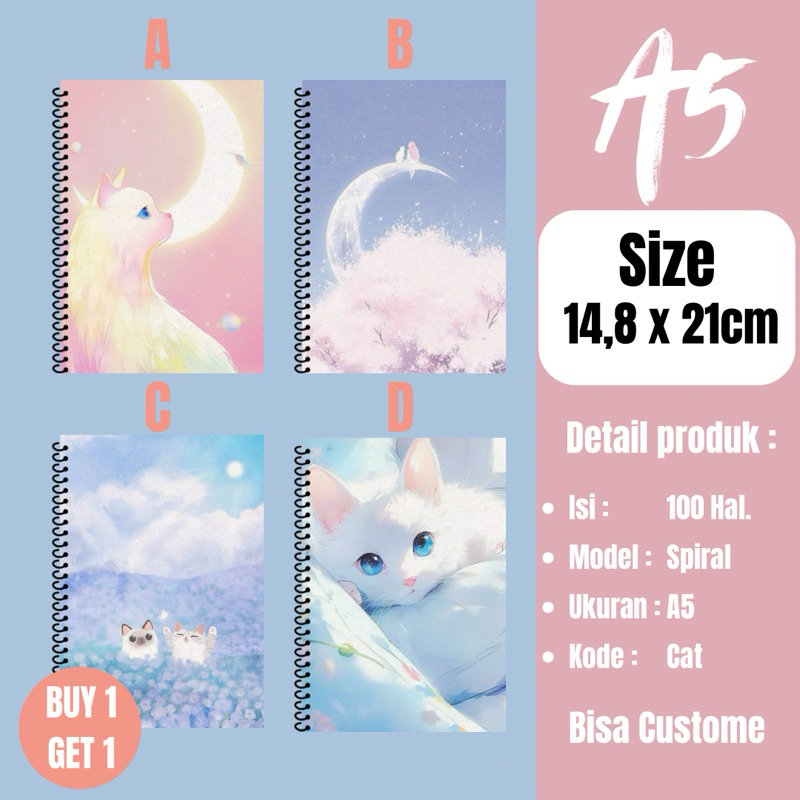

notebook custome/Buku tulis custome