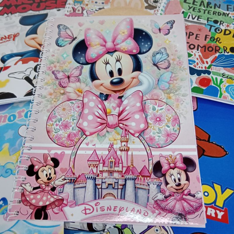 

MINNIE MOUSE BUKU CATATAN BUKU NOTES MEMO BUKU TULIS CUSTOM