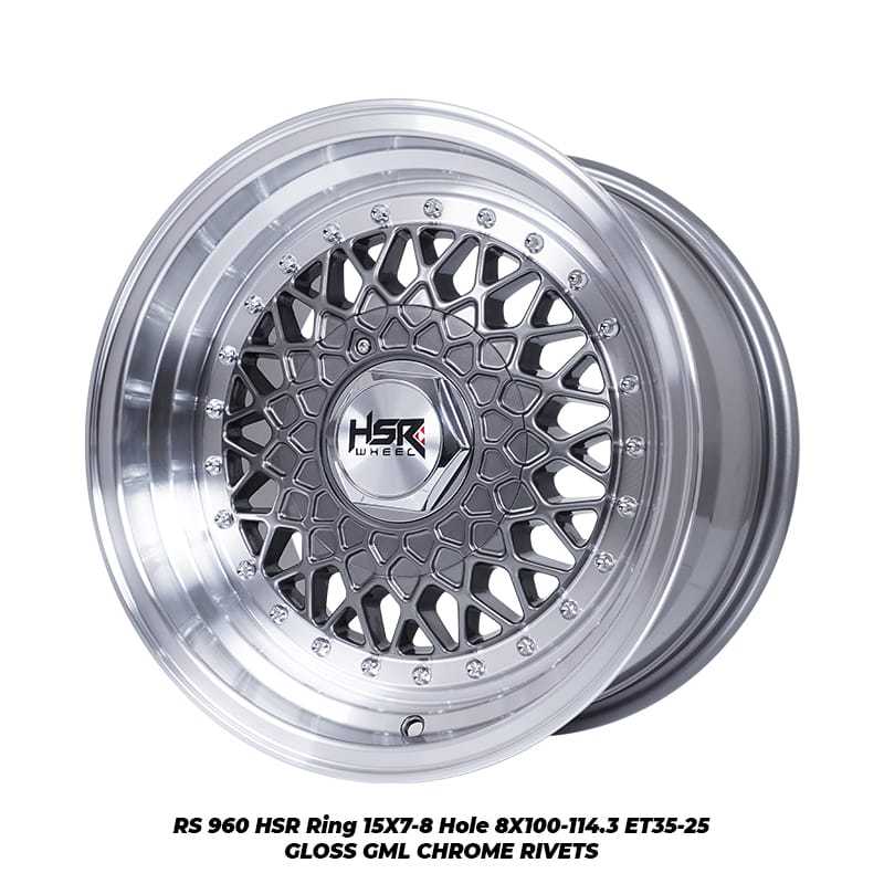 VELG MOBIL CLASIC MODEL BBS RING 15 LEBAR 7-8 INCHI