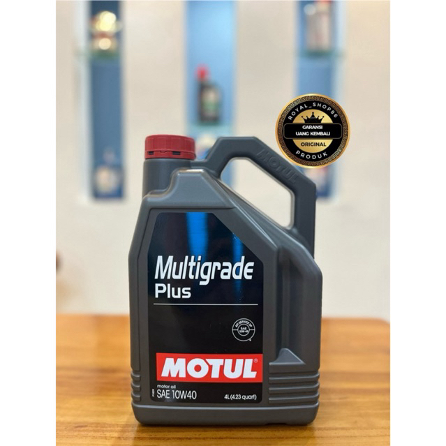OLI MOBIL MOTUL MULTIGRADE PLUS SAE 10W-40 API SP 4 LITER (GALON) ORIGINAL
