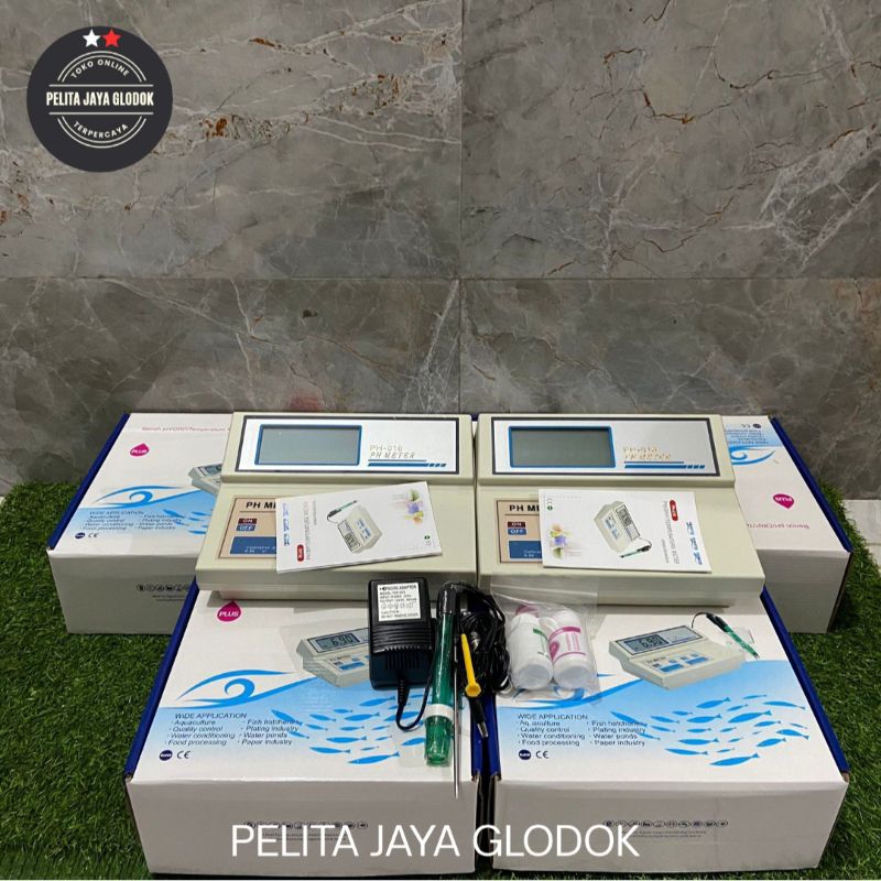 PH Meter + ORP Tester + Thermometer Air 3 in 1 Termometer Kangen Water