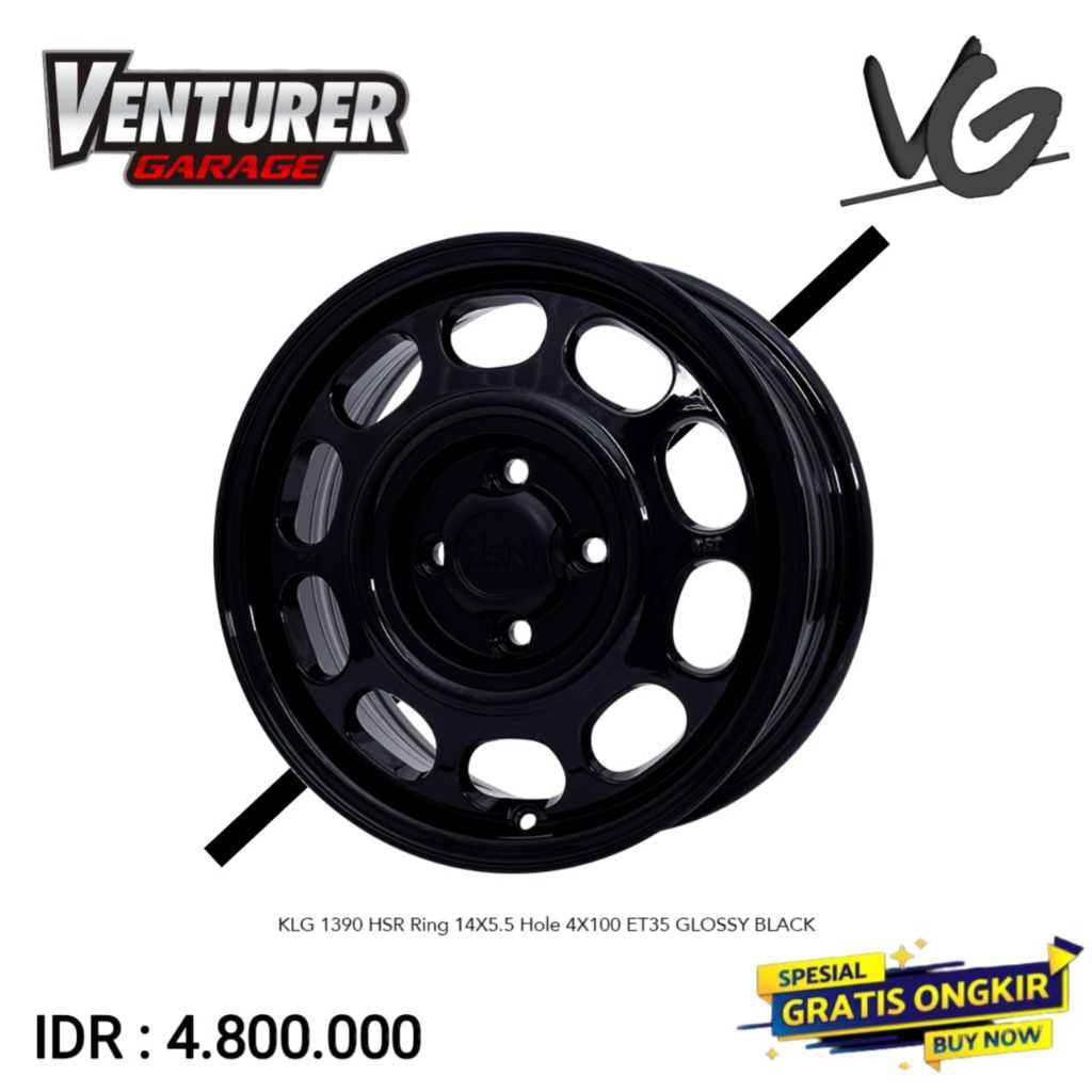 Velag mobil brio agya calya soluna corolla starlet Pelak modif murah ring 14 HSR klg hitam malang