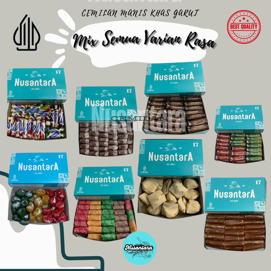 

Mix Varian Rasa Dodol Nusantara/All Varian/Oleh-oleh Khas Garut