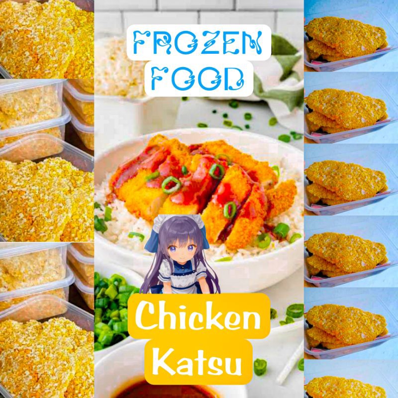 

Chicken Katsu Bento | Homemade | Frozen food Chicken Katsu