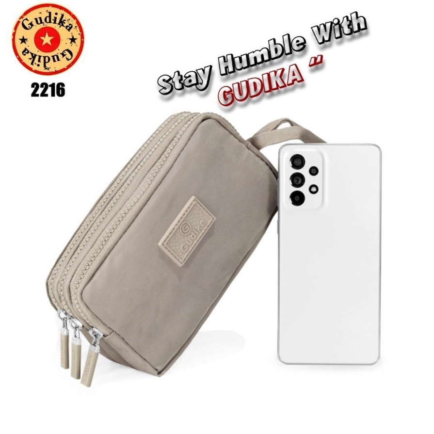 Langsung Beliii Phone Bag Mini GUDIKA 2216  Pouch 3 Resilting Bisa muat Hp Kunci  Uang  Dompet Hp  D