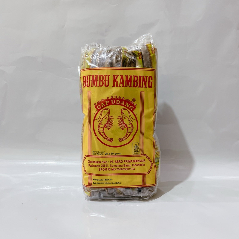 

bumbu kambing cap udang saset