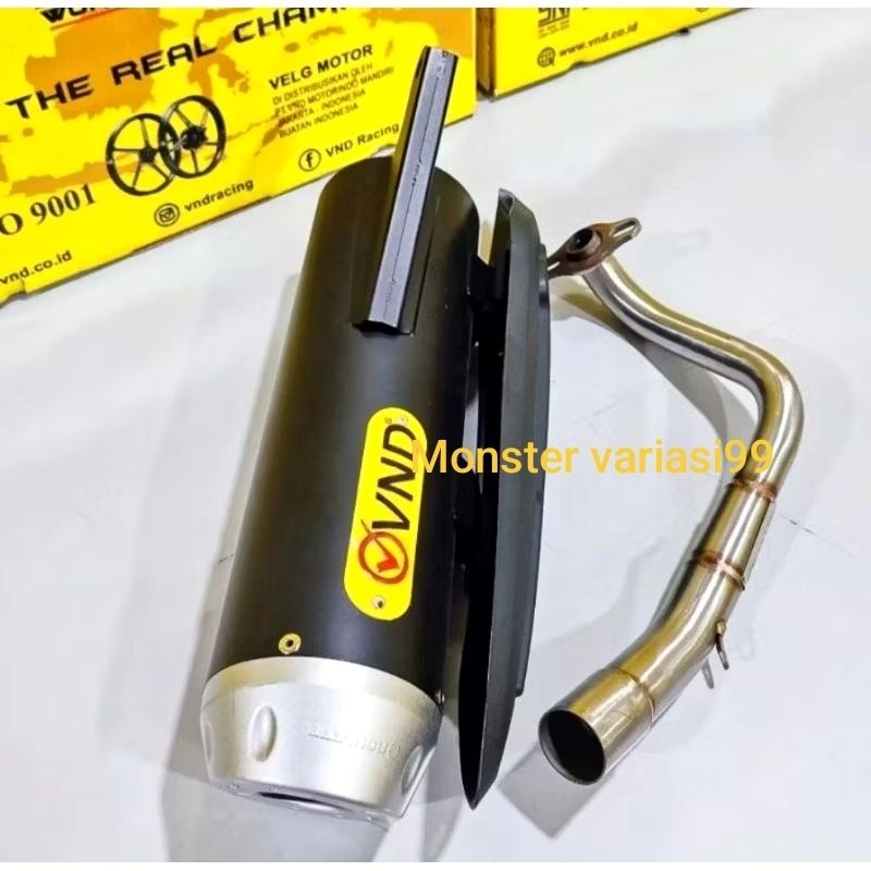 Knalpot VND Roulette Beat F1 /Scoopy F1 /beat karbu/Scoopy old /Vario 110 F1