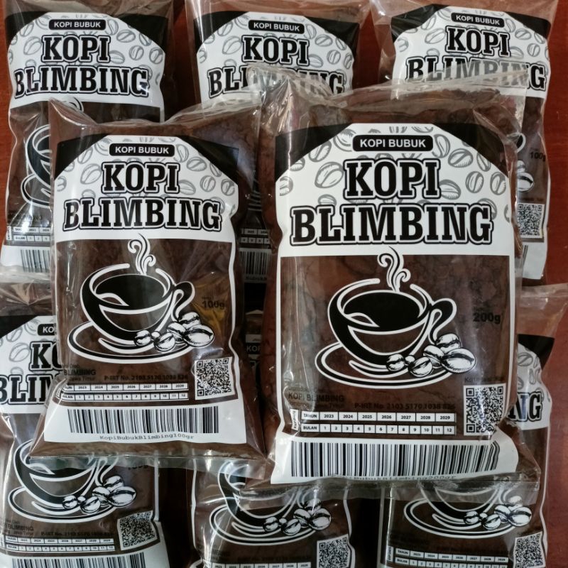 

KOPI BLIMBING/KOPI BUBUK ROBUSTA MURNI PREMIUM TANPA CAMPURAN/KOPI HITAM 200gr