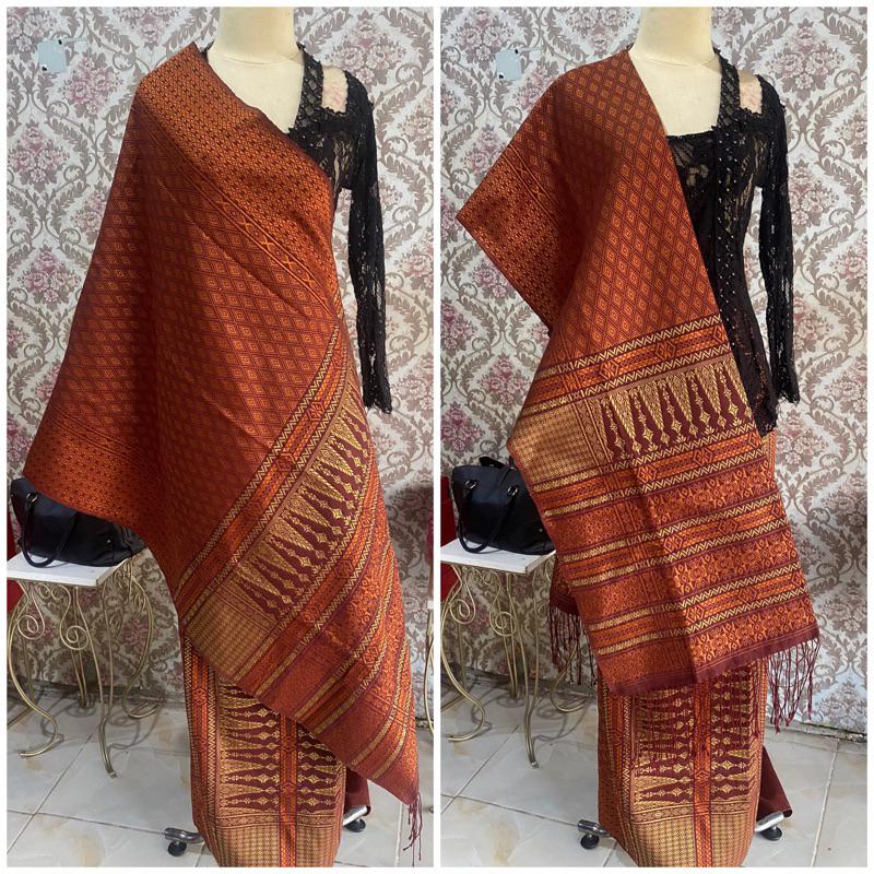 songket Tumtuman tanpa sambungan