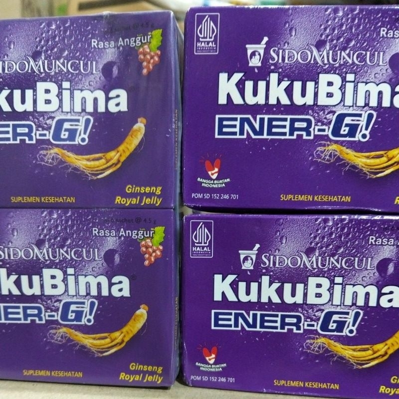 

KUKU BIMA ENERGI ISI 6 SACHET