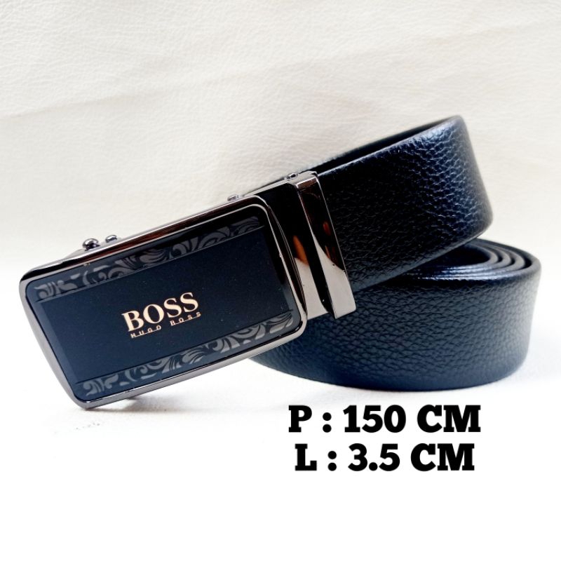 GESPER COWOK IKAT PINGGANG PRIA KULIT ELASTIS JUMBO