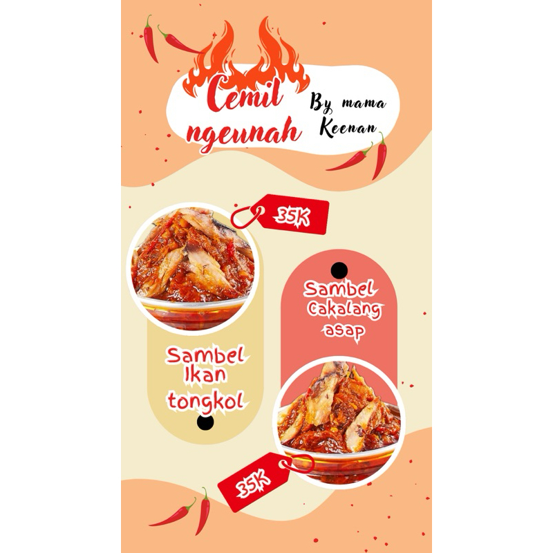 

sambal cakalang asap sambal ngeunah by mama keenan