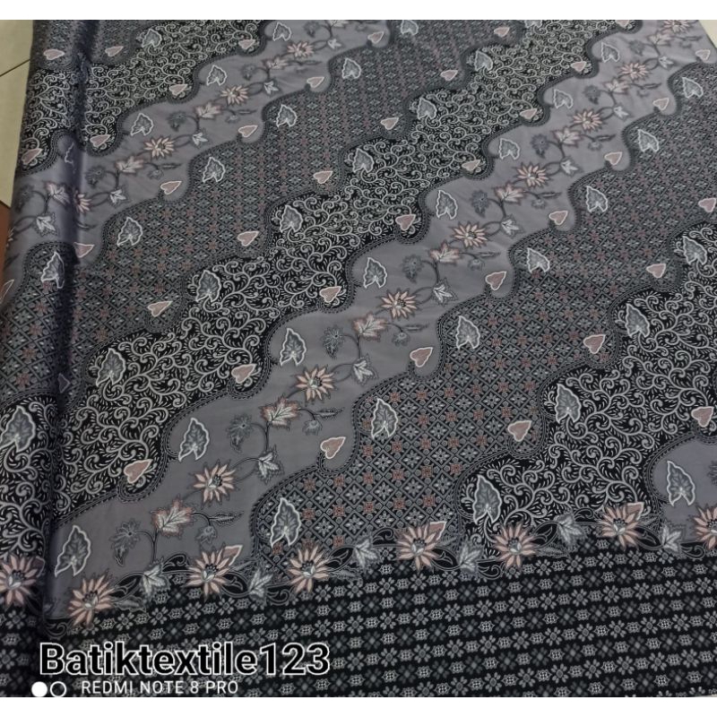 Kain Batik//Batik Semisutra Batik Meteran Motif Daun Daun Terbaru Batik premium Batik Printing