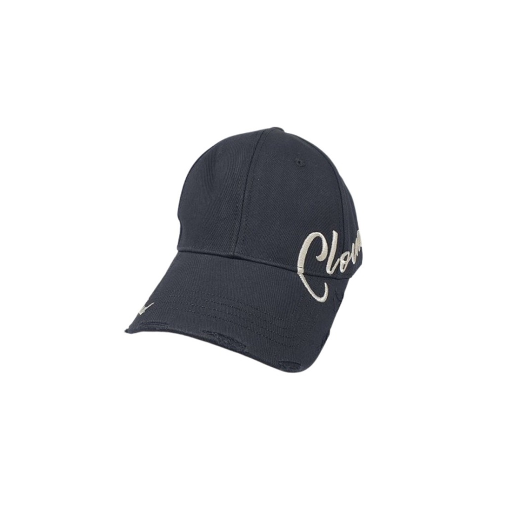 Hamlin Topi Baseball Cap Embroidered Cloud - GN-56 ORIGINAL - Black