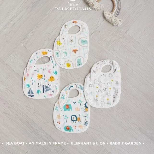 SLABER ANAK CELEMEK ANAK LITTLE PALMERHAUS SNAPPY BIB
