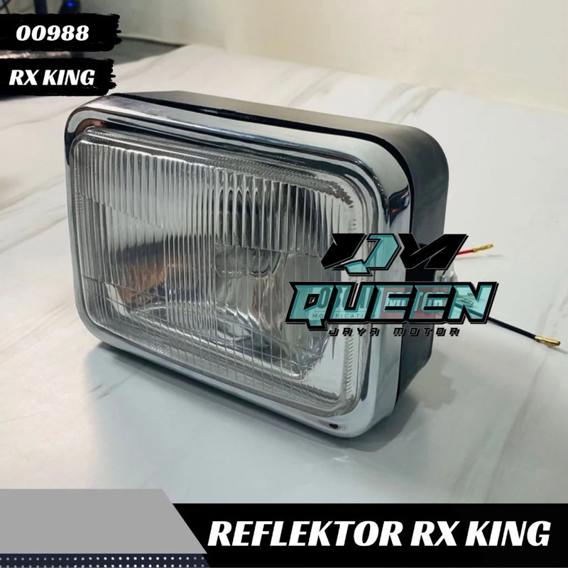 Reflektor Lampu Depan RX KING Headlamp RX KING KOTAK Full Set Tinggal Pasang