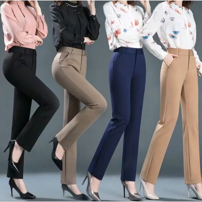 [RIZKISPORT76]Celana Wanita Kerja Formal/Celana Wanita Model Terbaru/Celana Skinny Formal Wanita/Cel