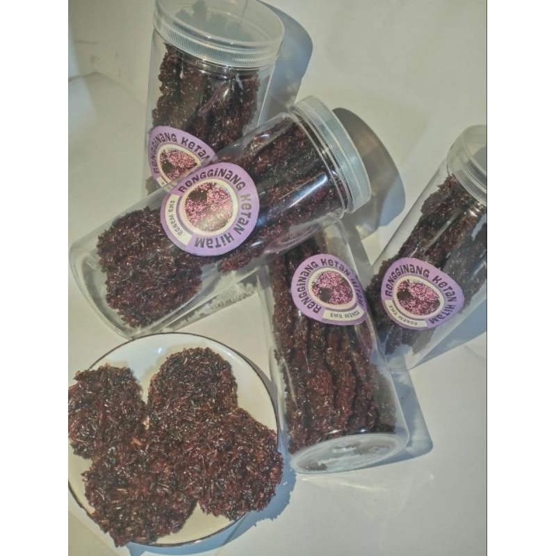 

rengginang ketan hitam matang isi 17 pcs