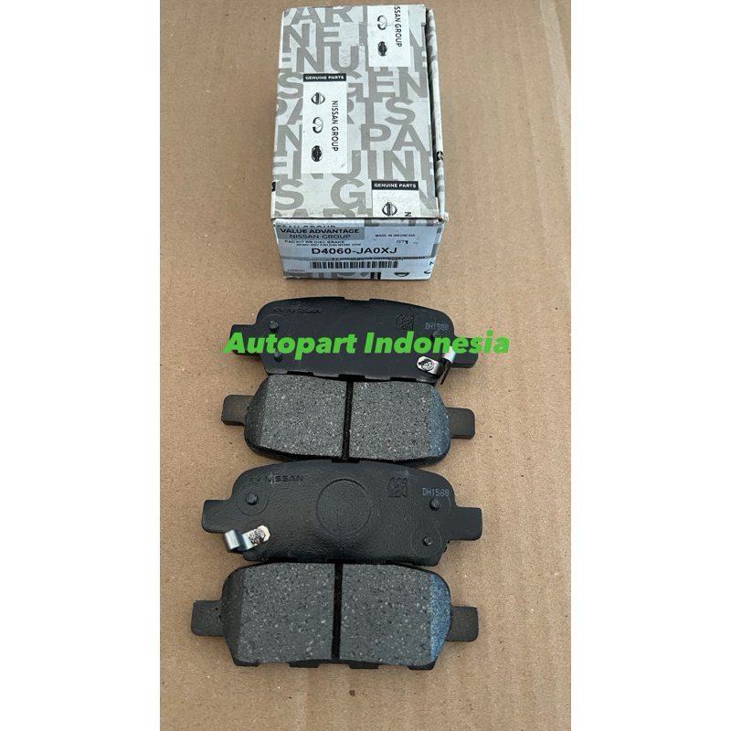 Kampas Rem Belakang RR Nissan Xtrail T30 T31 T32 Serena C26 C27 Elgrand E51 E52 Teana J31 Juke F15 O