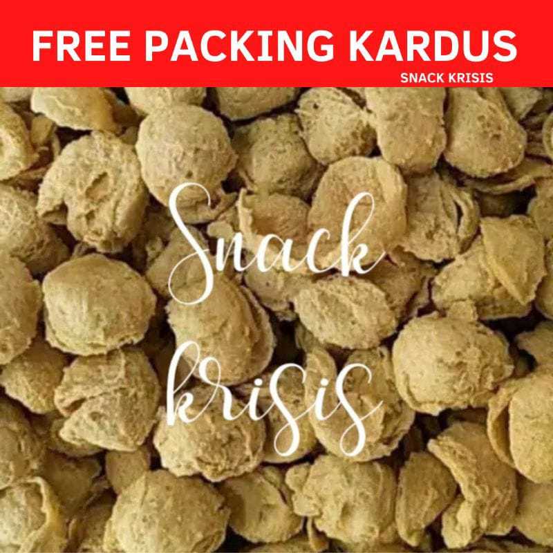 

Tahu Walik Original 1kg Tahu Bulat Renyah Gurih Keripik Tahu Walik Crispy Gurih