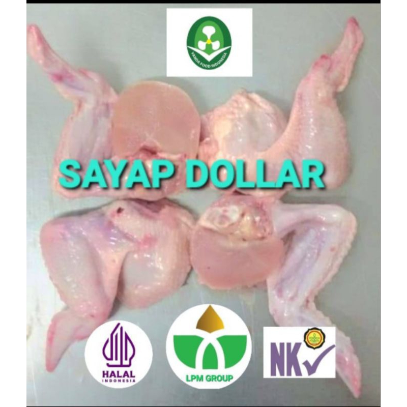 

Sayap Dolar/Parting sayap Dolar 1kg