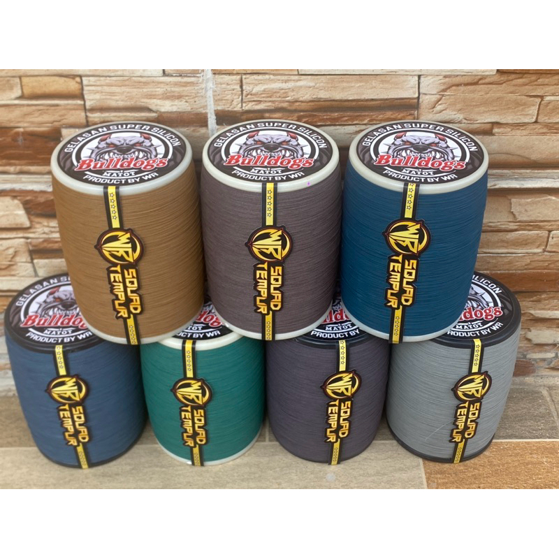 GELASAN MATOT BULLDOGS BAHAN MATOT PUTIH ORI SIZE 022 6000yard