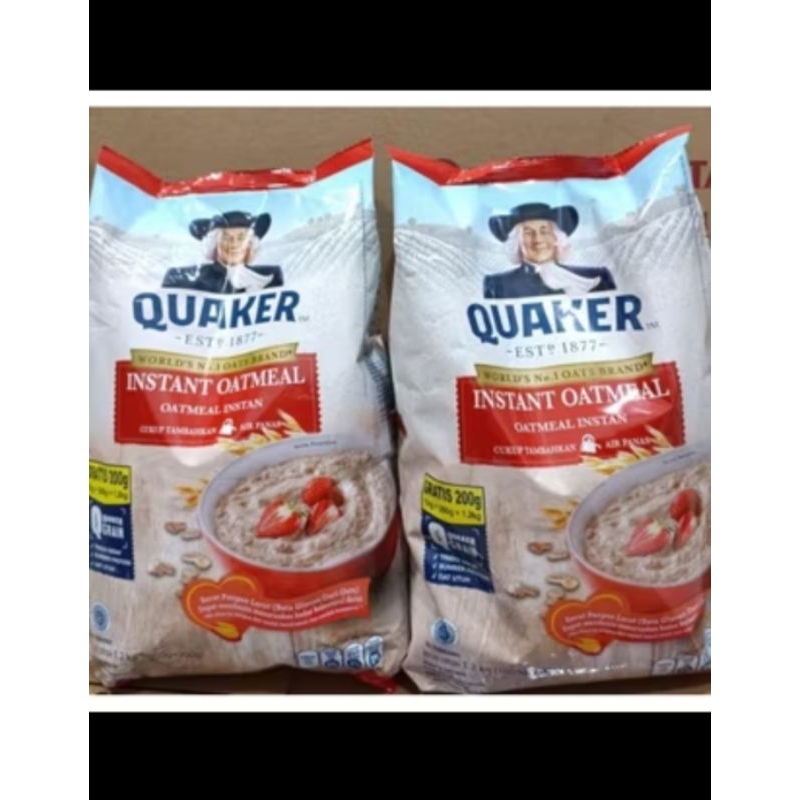 

Quaker oatmel instant 800 gram / Quaker rolled oats 800 gram