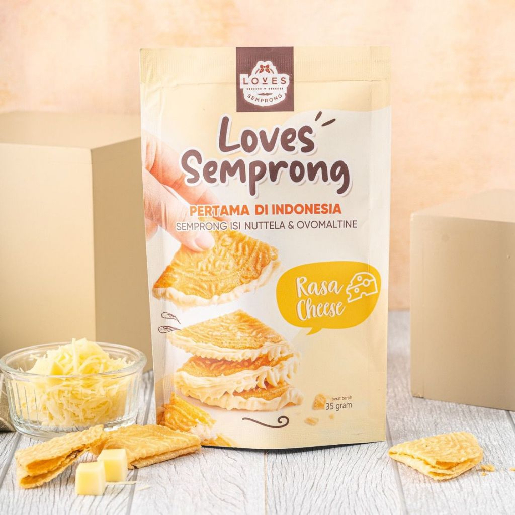 

Semprong Enak Viral Artis Kue Kering Makanan Ringan Murah - Loves Semprong Varian Cheese