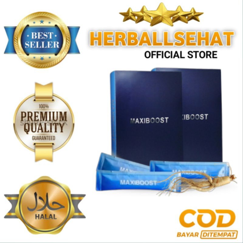 MAXI BOOST ORIGINAL SUPLEMEN KESEHATAN PRIA MAXIBOOST ASLI RESMI BPOM