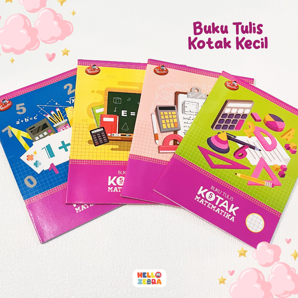 

BUKU TULIS STRIMIN | KOTAK KECIL 5MM 38 LEMBAR SIDU