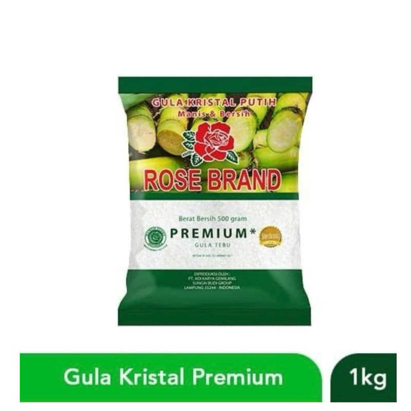 

Rose brand premium gula 1 kg