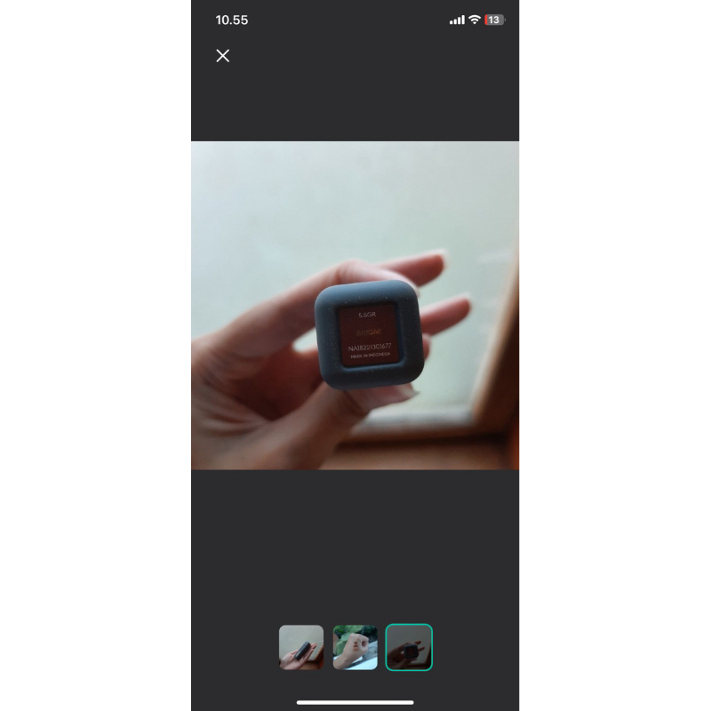 preloved shake lip pigment allglows brioni