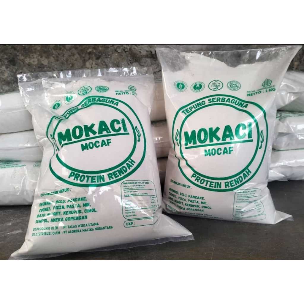 

TEPUNG MOCAF MOKACI/TEPUNG BEBAS GLUTEN/TEPUNG UNTUK PENDERITA DIABETES GERD DAN AUTISM