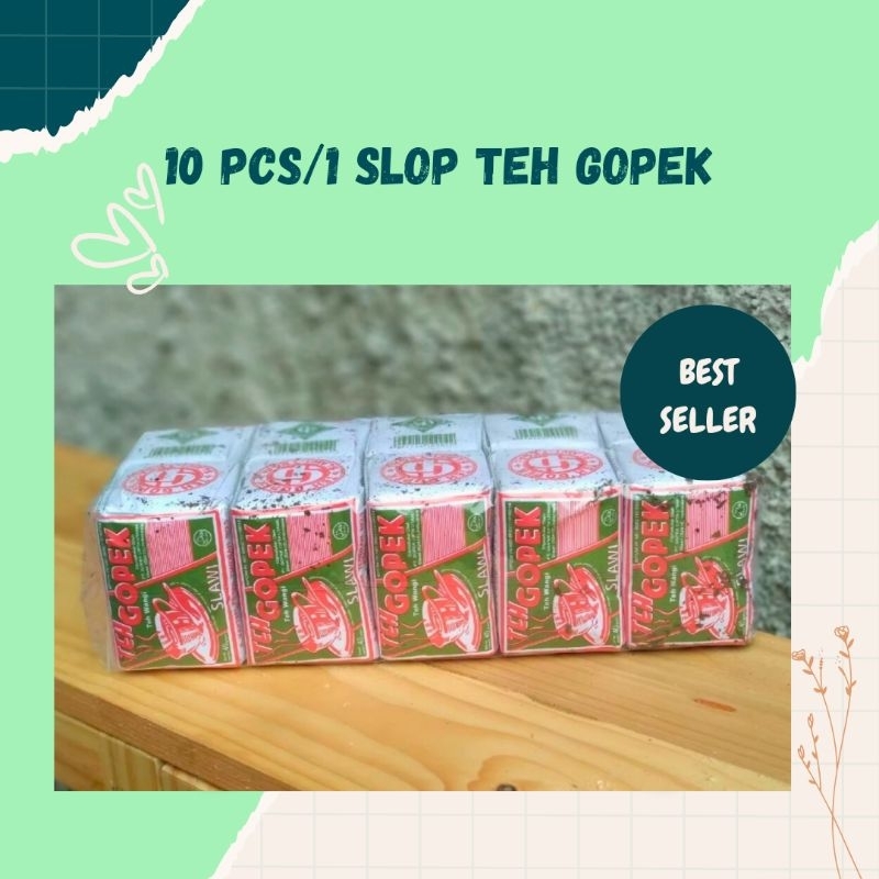 

Teh Gopek 1 Slop isi 10 pcs