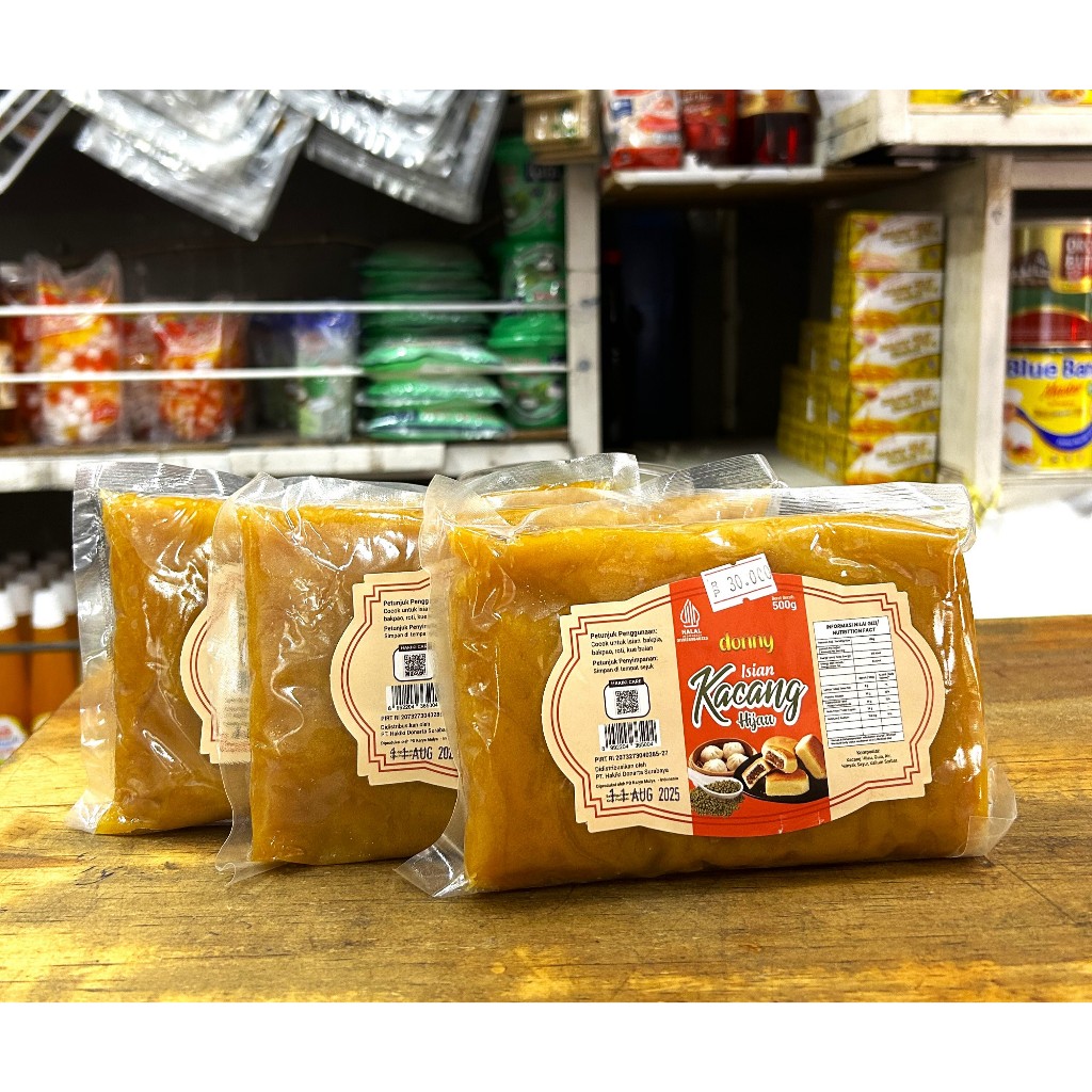 

DONNY FILLING DAUYONG / ISIAN KACANG HIJAU 500 GRAM ( ISIAN BAKPAO / MOONCAKE )