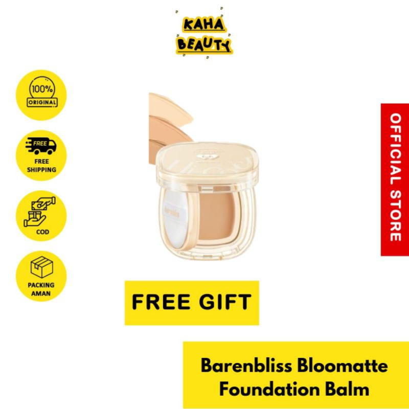 [BARENBLISS] BARENBLISS BLOOMATTE FOUNDATION BALM