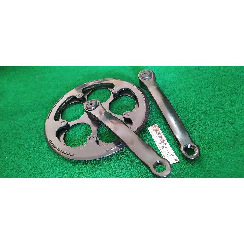 Crank gigi susun sepeda  single 44t gir depan sepeda crank 44T  arm 165mm sepeda fixie, seli, minion