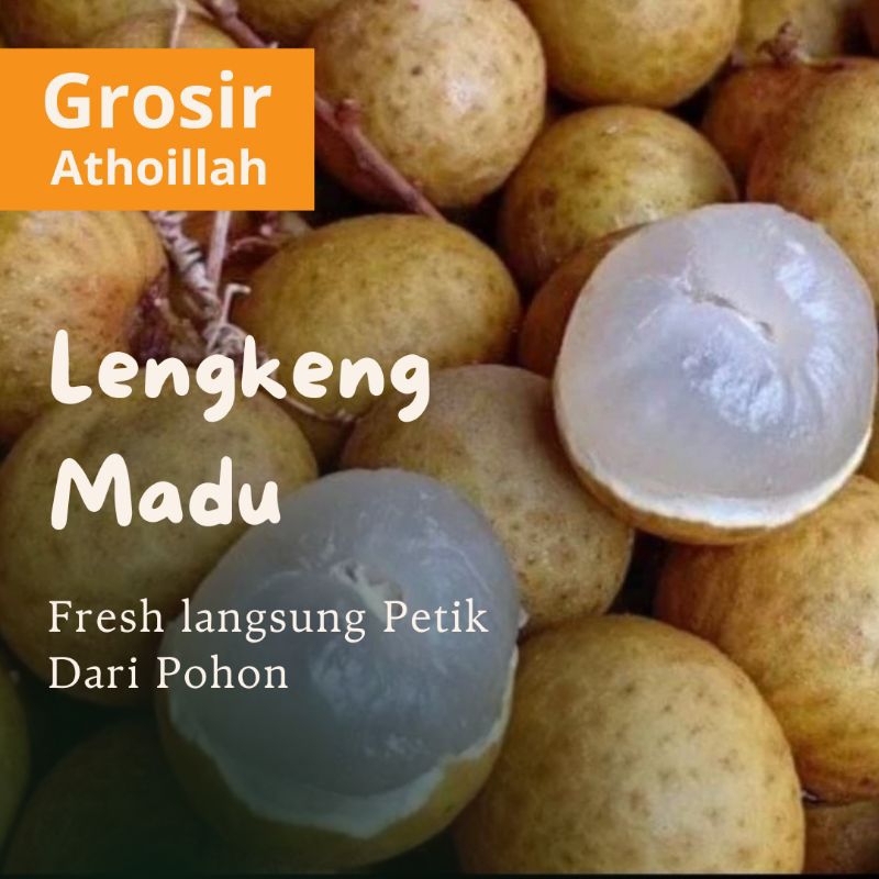 

kelengkeng Lengkeng Madu daging Tebal Manis 1 kg